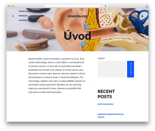 Theme WordPress componentz - smerda.org