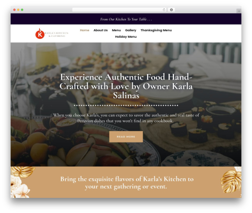 Theme WordPress Divi - karlas-kitchen.com