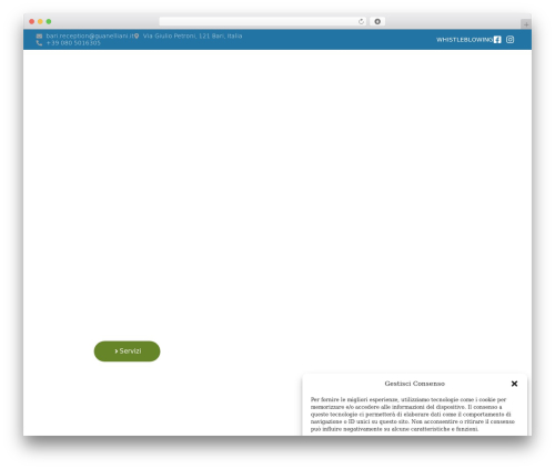 VM base WordPress website theme - donguanellabari.it