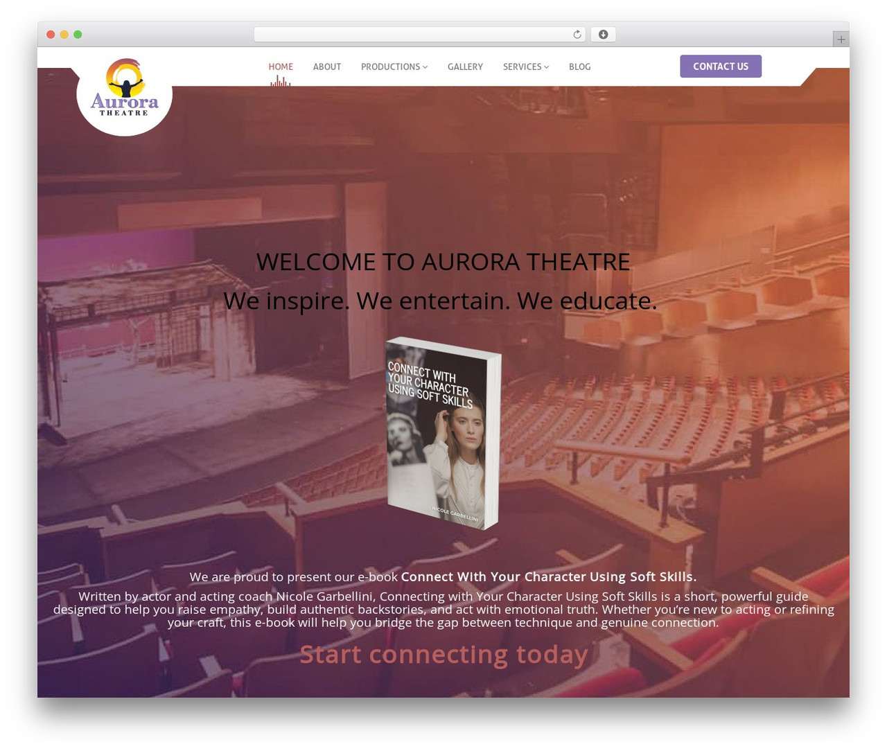 WordPress theme Playbit - auroratheatrehk.com