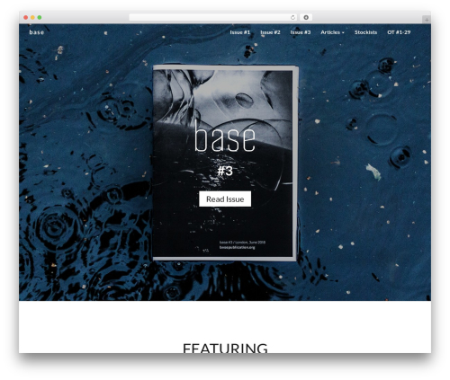 WordPress theme Simple Pro - basepublication.org