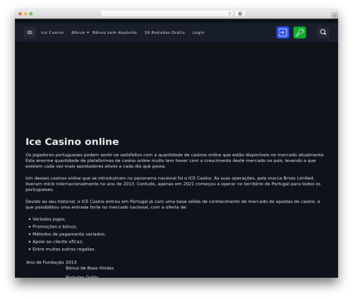 Custom redirect manager WordPress plugin - icecasino-pt.org