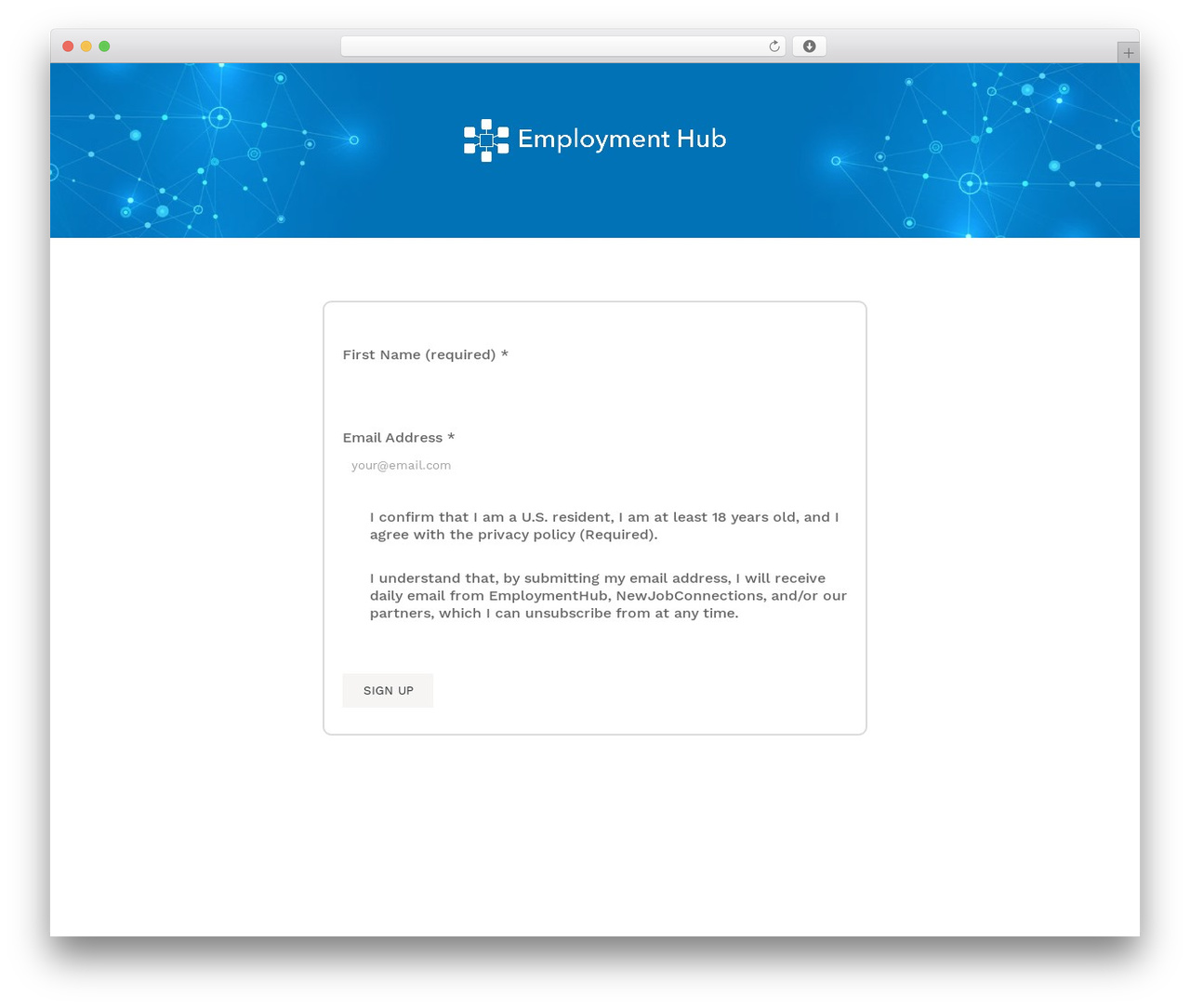 WordPress theme Divi - employmenthub.site