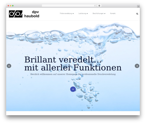 WordPress theme Feodora - dpv-haubold.de