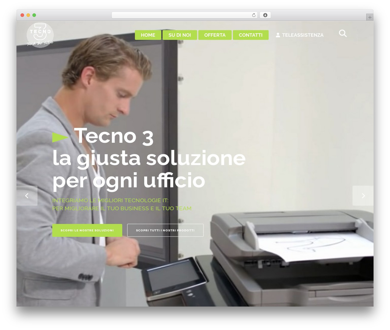 WordPress theme Startit - tecno3.it