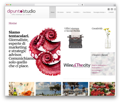 WP Bootstrap theme WordPress - dipuntostudio.it
