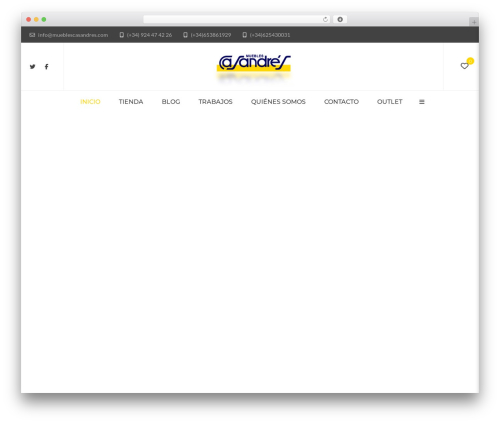 Yolo Sofani WordPress theme - mueblescasandres.com