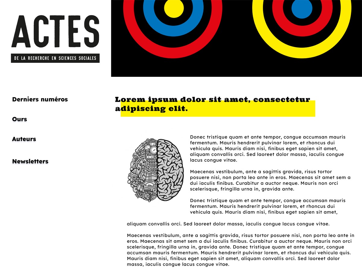 ARSS theme WordPress by Blastream