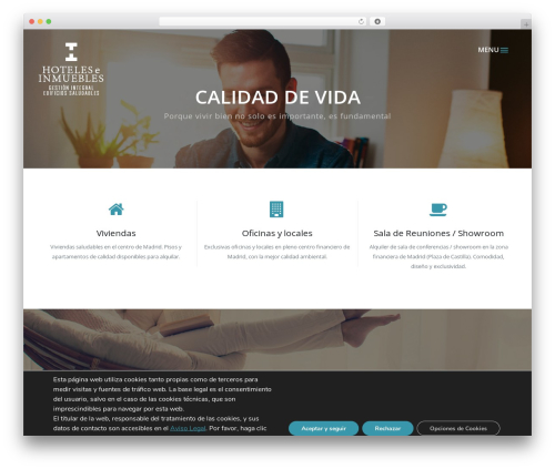 Best WordPress theme Developer - hoteleseinmuebles.es