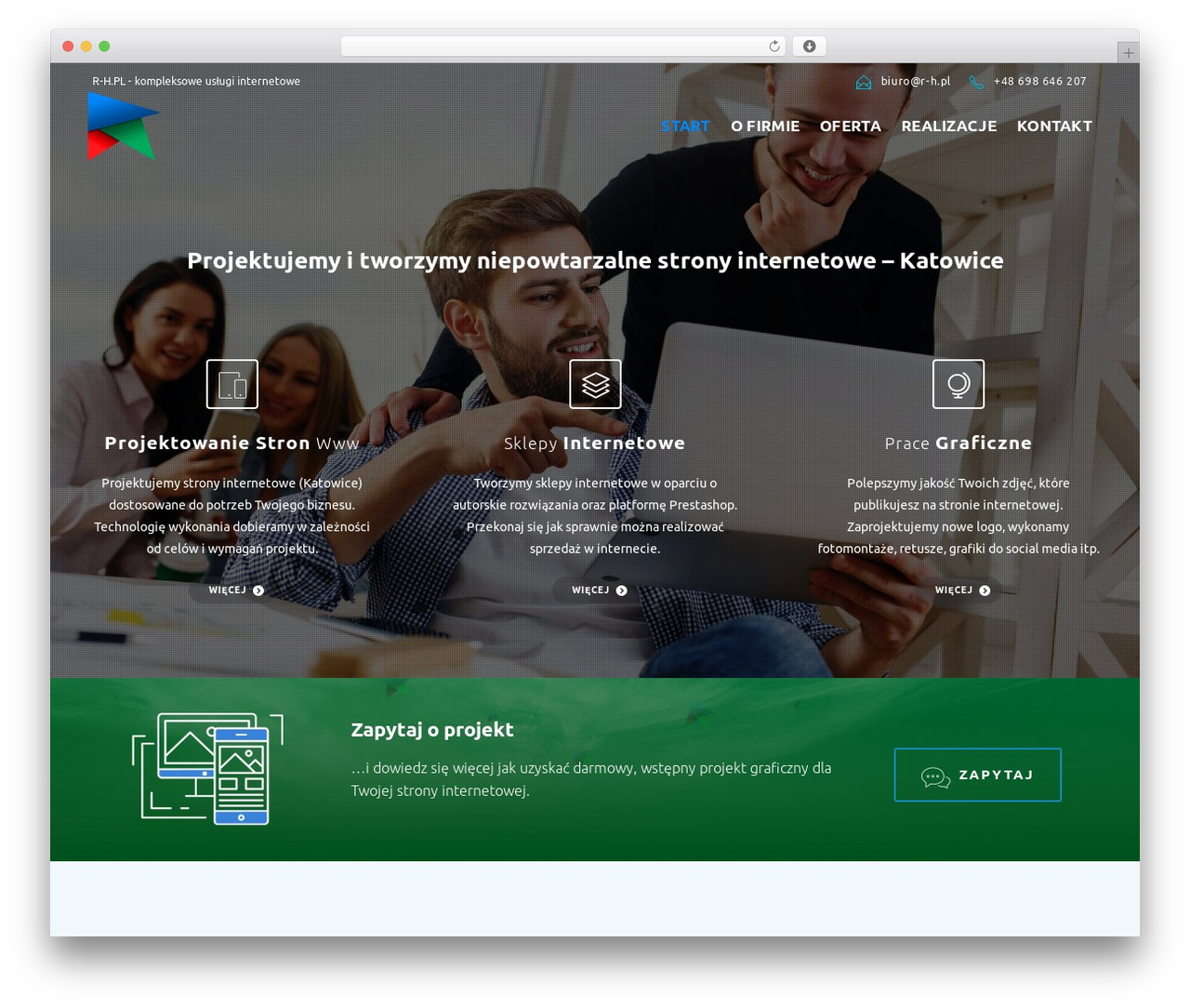 EasyWeb WordPress theme - r-h.pl
