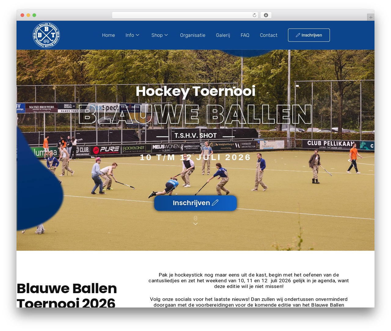 Evenex theme WordPress - blauweballen.nl Evenex theme WordPress - blauweballen.nl
