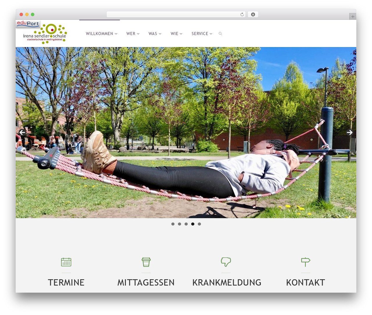 Fluida theme WordPress - irena-sendler-schule.hamburg.de