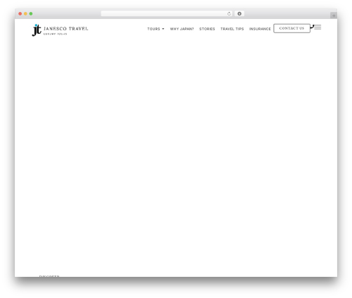 Hello Elementor WordPress theme - janescotravel.com