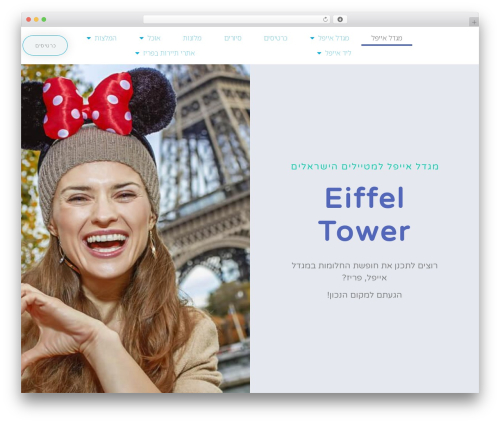 Nm accessibility WordPress plugin - eiffeltower.co.il