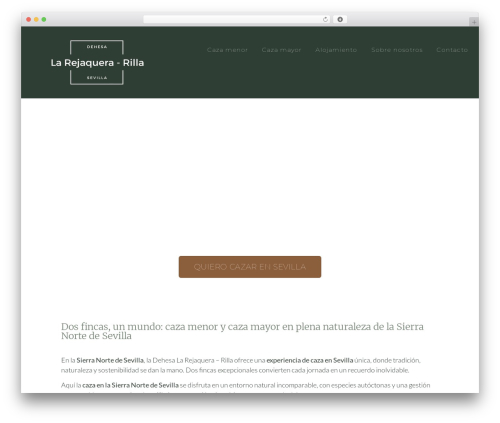 Hyper Theme WordPress theme - dehesalarejaquera.com