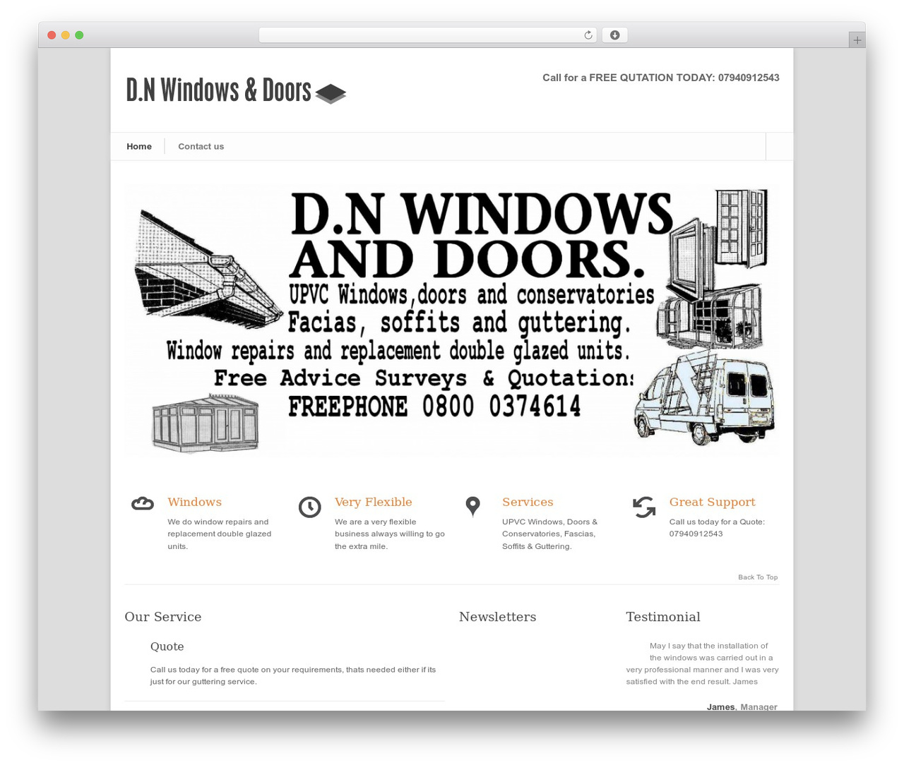 Modernize | Shared by VestaThemes.com WordPress theme - dnwindowsanddoors.co.uk