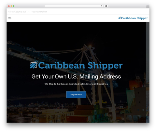 moovit WordPress store theme - caribbeanshipper.com