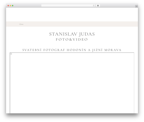 Solene WP theme - stanislavjudas.cz
