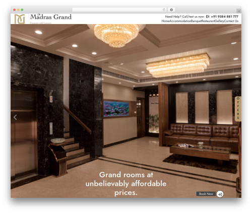 Theme WordPress Leigia Bootstrap - themadrasgrand.com