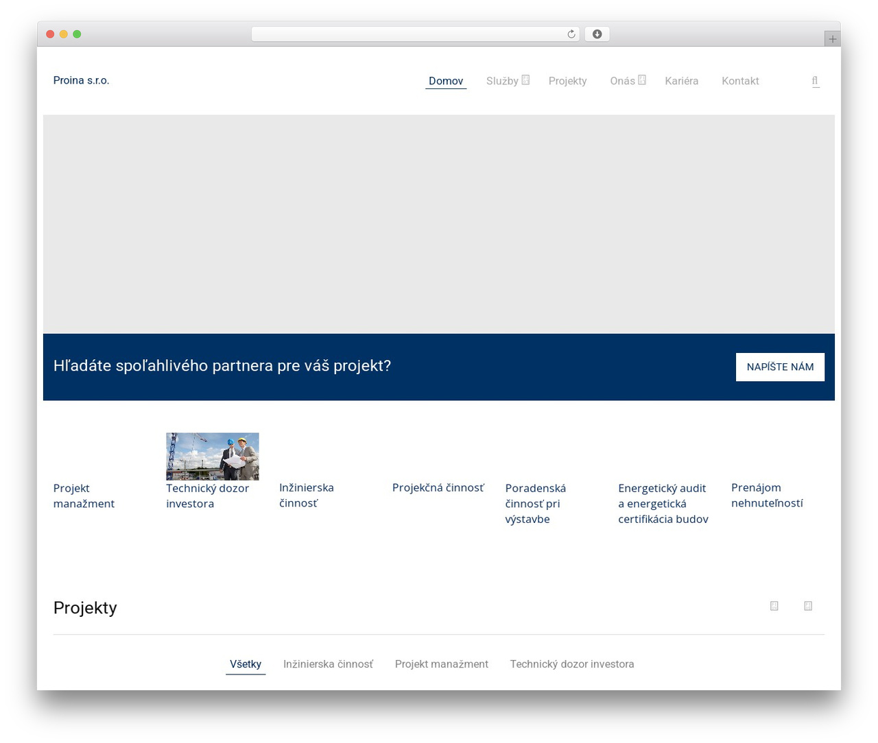 TM Builder WordPress theme - proina.com TM Builder WordPress theme - proina.com