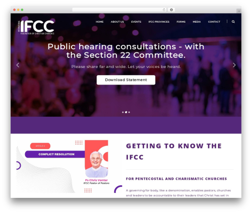 Elfsight slider cc WordPress plugin - ifcc.co.za
