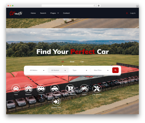 Vehica WordPress theme - citmoto.co.za