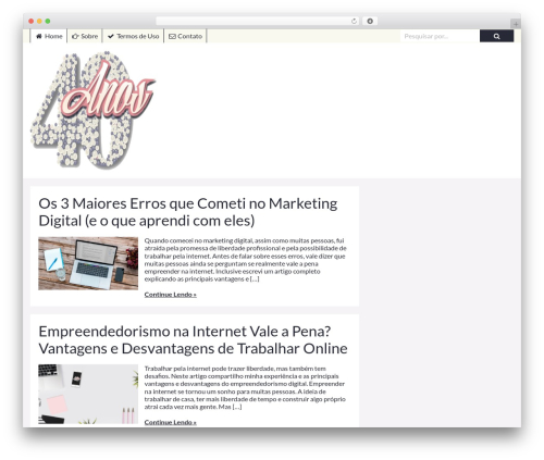 WordPress theme Centive One - anos40.com