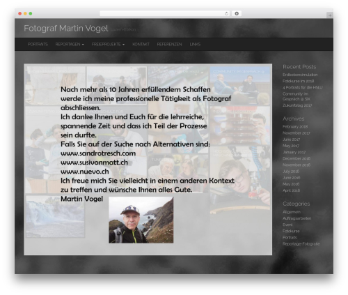 Nextgen gallery plus WordPress plugin - vogelgraf.ch