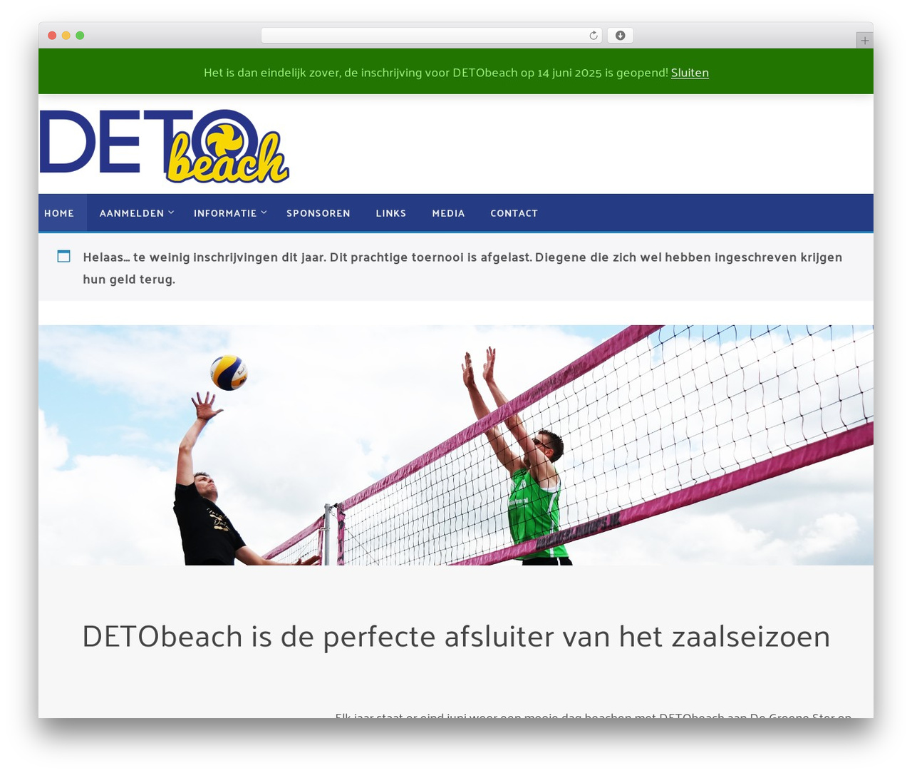 WordPress theme Nirvana Child - detobeach.nl