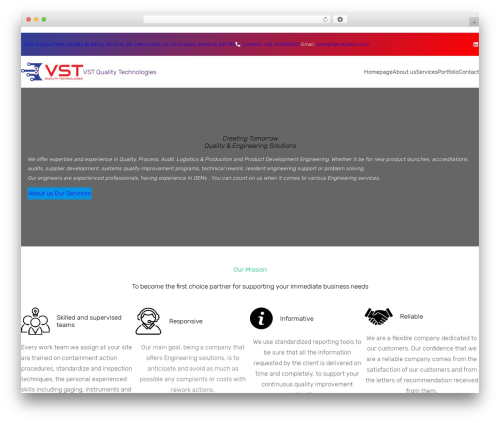 WordPress theme VisualBusiness - vstqtech.com