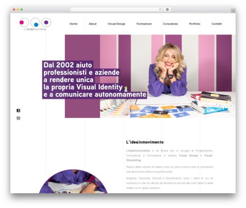 WordPress website theme brynn - www.lideainmovimento.net