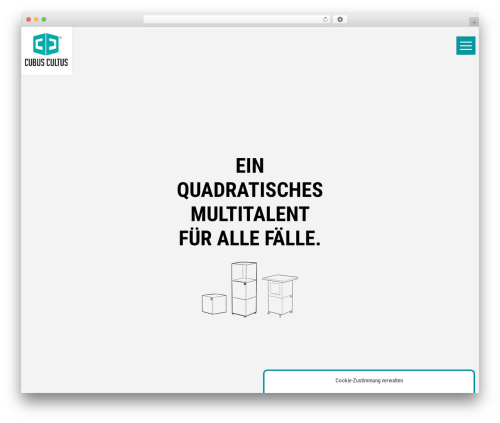 WP theme WordPress Theme Atomion - cubus-cultus.de