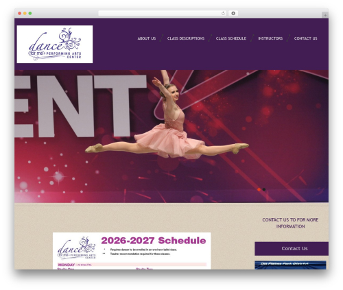 cherry WordPress theme - dfmpac.com