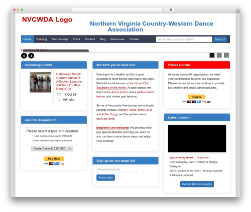 Forward WordPress theme - nvcwda.org
