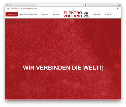 Jupiter WordPress theme - elektro-volland.at