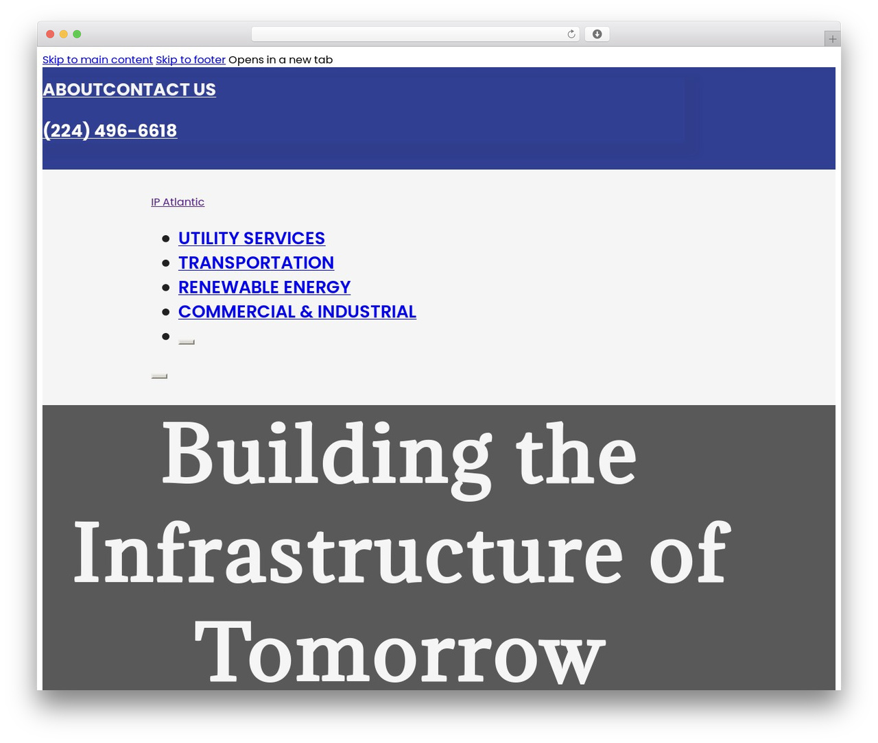 Theme WordPress Bricks - ipatlantic.com