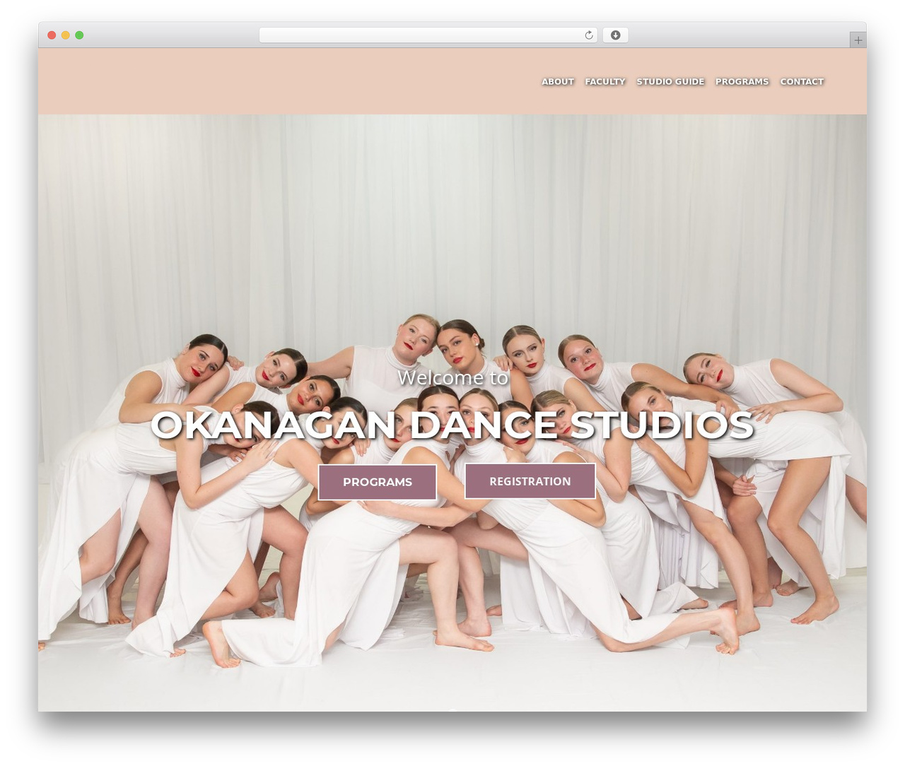 Theme WordPress Dance - okanagandance.com