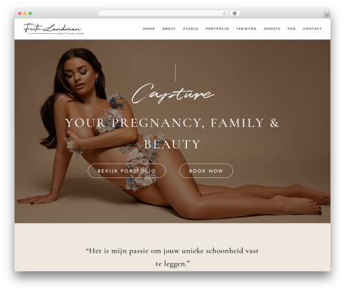 Theme WordPress Divi - faithlandmanphotography.com