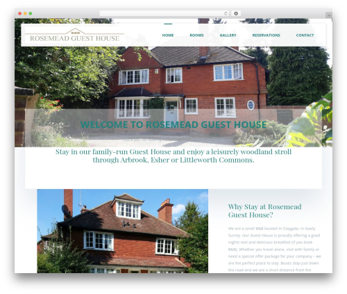Verso theme WordPress - rosemead-guesthouse.co.uk