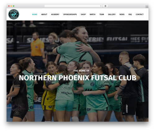 WordPress theme Khelo - northernphoenixfc.com