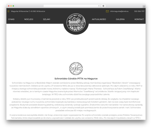 WordPress theme MAGURKA - magurka.beskidy.pl