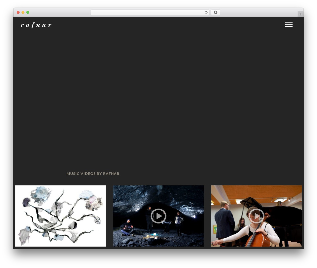 WordPress theme TV Elements - rafnar.org