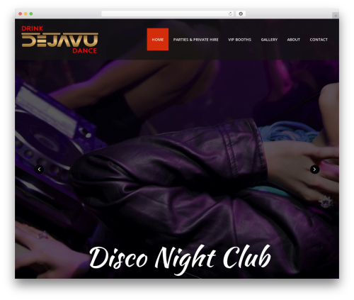 WP theme Nightery - dejavu-venues.co.uk