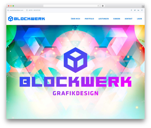 WP theme netefx HTML5 Theme - werkblock.com