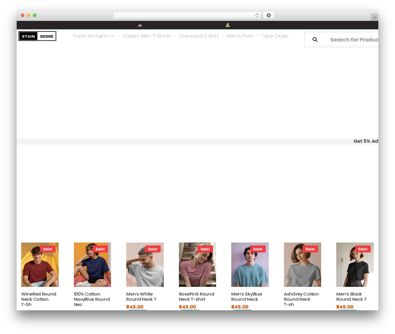 Entr WordPress theme - staindesire.com