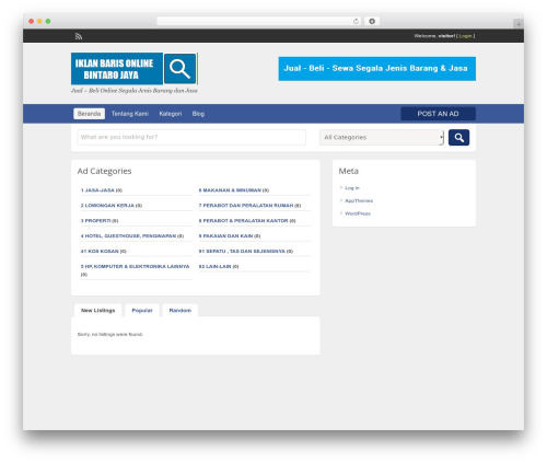 ClassiPress theme WordPress - kiagoos.com