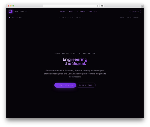 Genesis theme WordPress - kembel.ca