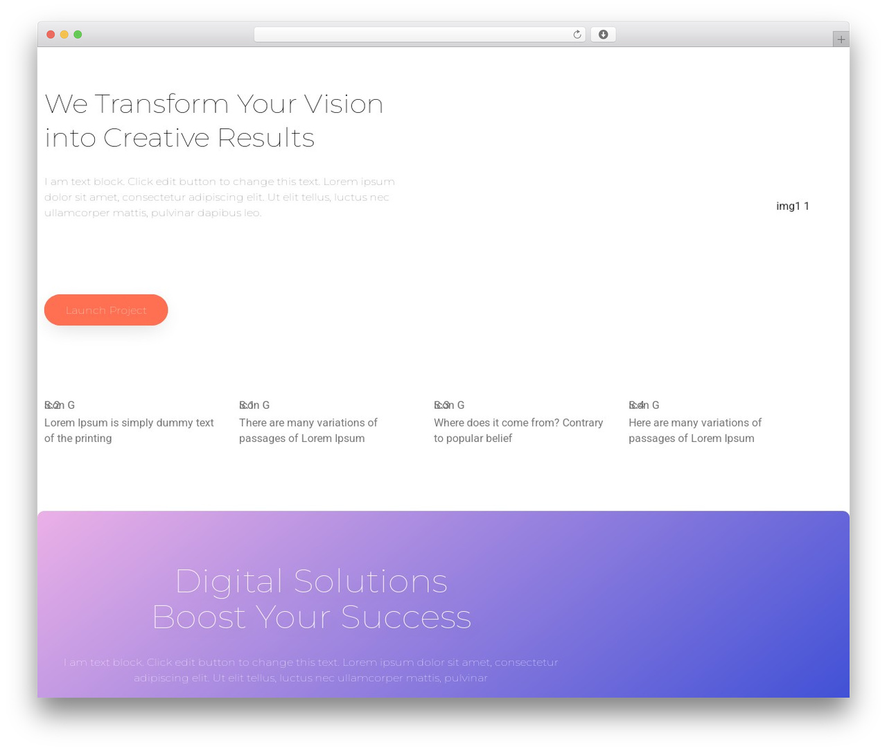 Hello Elementor theme WordPress - urlsquid.com
