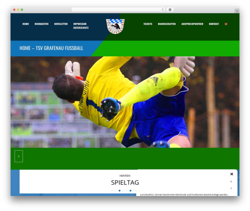 KickOff WordPress theme - stodbaern.de