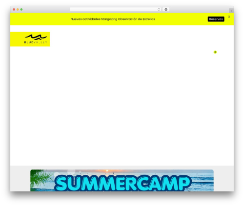 Klippe WordPress page theme - www.bluevalleywatersports.com